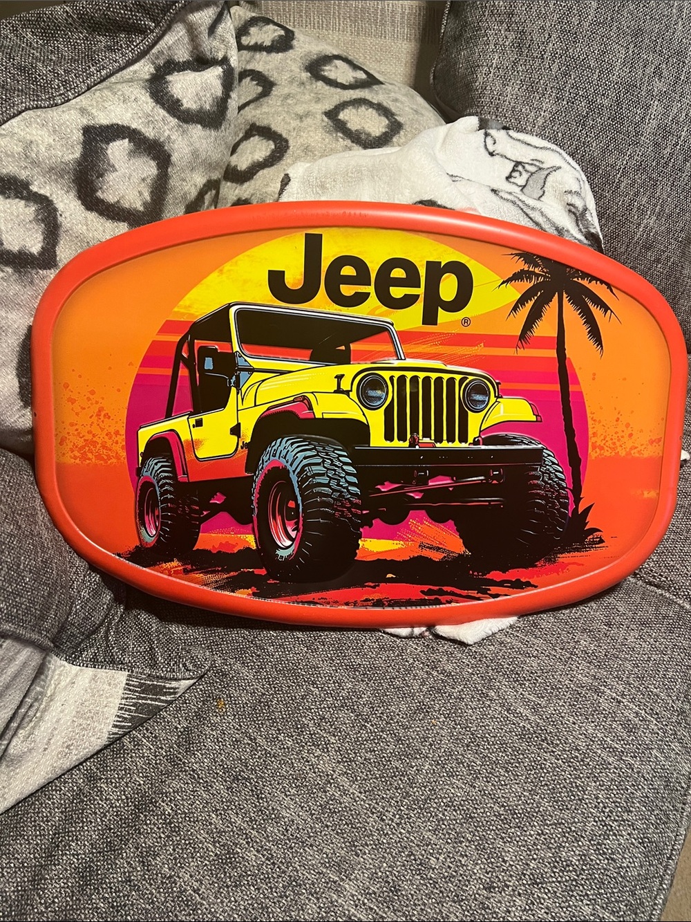 NWT Jeep Metal Wall Decor- 22x14
